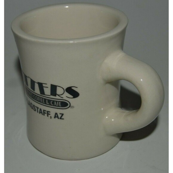 Vintage JITTERS Flagstaff Arizona AZ Route 66 Restaurant Ware Coffee Mug RARE - Picture 2 of 4